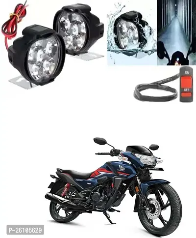 E-Shoppe 6 Led Fog Light For Honda SP 125