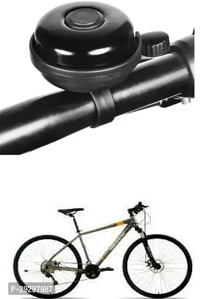 Durable Quality Ultra-Loud Cycle Trending Cycle Bell Black For Gazelle-thumb0