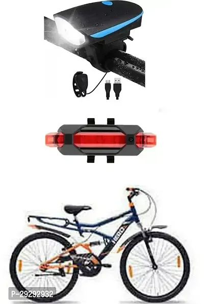 Cycle USB Rechargeable Front Cycle Light Back Tail Light