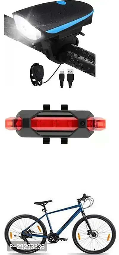 Cycle USB Rechargeable Front Cycle Light Back Tail Light