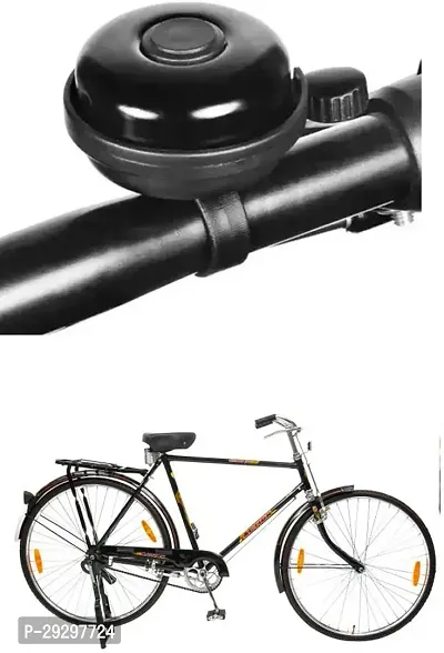 Durable Quality Ultra-Loud Cycle Trending Cycle Bell Black For Action 28T-thumb0