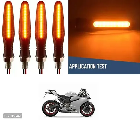 E-Shoppe High Quality Bike Yellow Indicator Light For Ducati 899 Panigale-thumb0