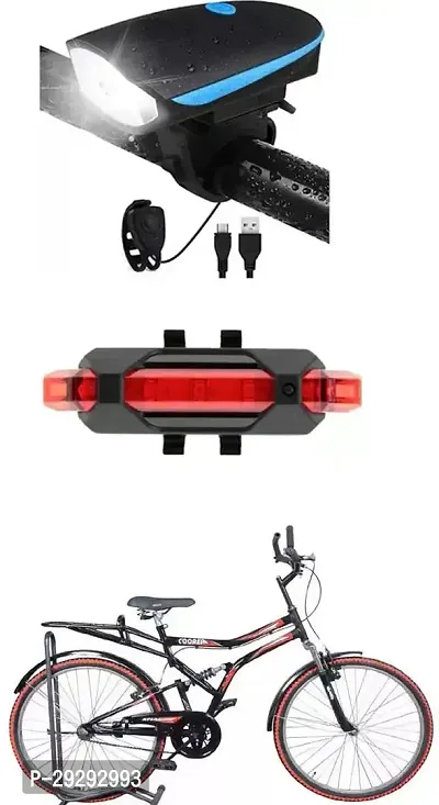 Cycle USB Rechargeable Front Cycle Light Back Tail Light