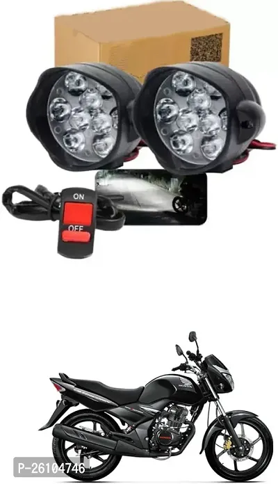 E-Shoppe 9 Led Fog Light For Honda CB Unicorn 150-thumb0