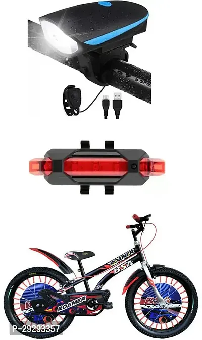 Cycle USB Rechargeable Front Cycle Light Back Tail Light-thumb0