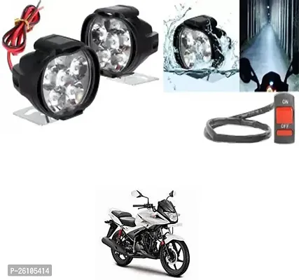 E-Shoppe 6 Led Fog Light For Hero Ignitor