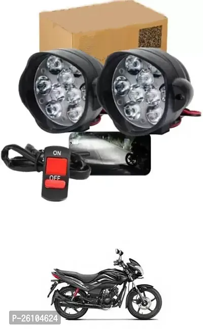 E-Shoppe 9 Led Fog Light For Hero Passion Xpro