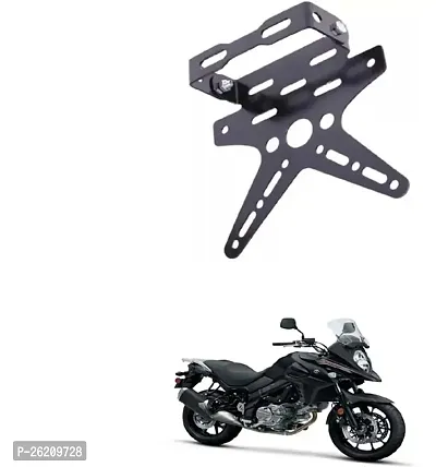 E-Shoppe Rear Number Plate Stay Small Tail Tidy Visor For Suzuki V Strom 650-thumb0