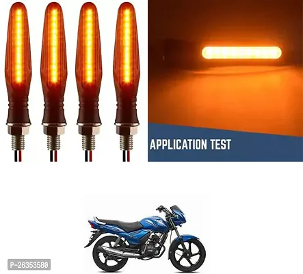 E-Shoppe High Quality Bike Yellow Indicator Light For TVS Star