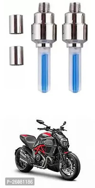 E-Shoppe Bike/ScootyTyre Wheel Light (Pack-2) For Ducati Diavel