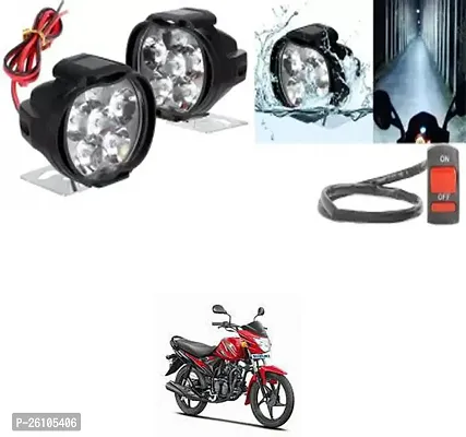 E-Shoppe 6 Led Fog Light For Suzuki Hayate-thumb0