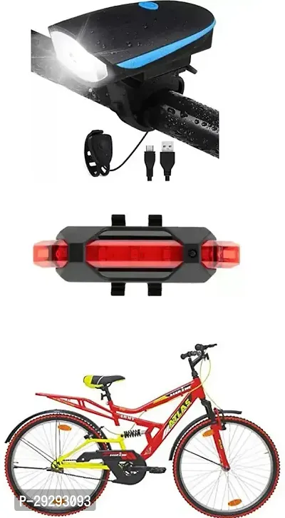 Cycle USB Rechargeable Front Cycle Light Back Tail Light