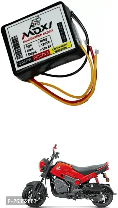 E-Shoppe Front Rear Hazard Relay Flasher Indicator Light for Honda Navi