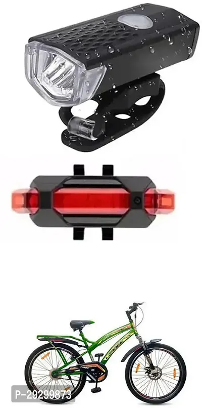 New Cycle Horn with USB Rechargeable Cycle Red Tail Light For Leader Turbo 26T IBC FS Front Dis Cycle-thumb0