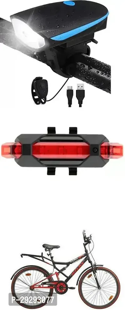 Cycle USB Rechargeable Front Cycle Light Back Tail Light