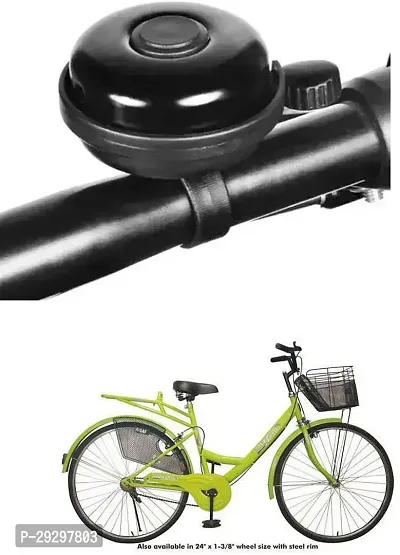 Durable Quality Ultra-Loud Cycle Trending Cycle Bell Black For Gem 26T-thumb0