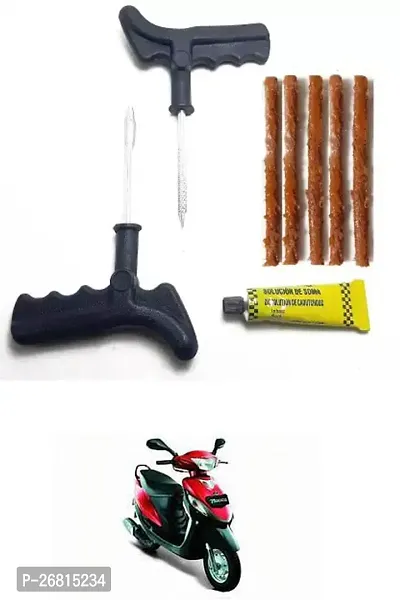 E-Shoppe New Heavy Quality Puncture Kit With 5 Strip For Mahindra Rodeo-thumb0