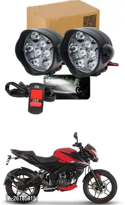 E-Shoppe 9 Led Fog Light For Bajaj Pulsar NS 160