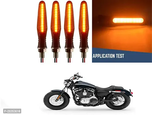 E-Shoppe High Quality Bike Yellow Indicator Light For Harley Davidson XL 1200