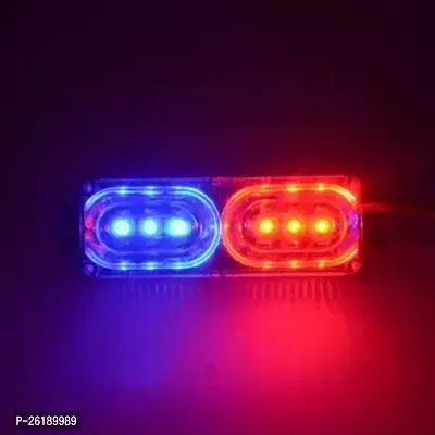 Bike/Scooty License Plate Brake Tail LED Police Red and Blue For Suzuki GSX R1000-thumb4