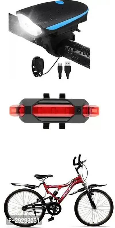 Cycle USB Rechargeable Front Cycle Light Back Tail Light