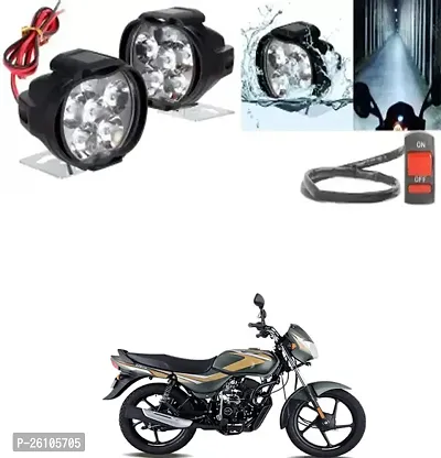 E-Shoppe 6 Led Fog Light For Bajaj CT100