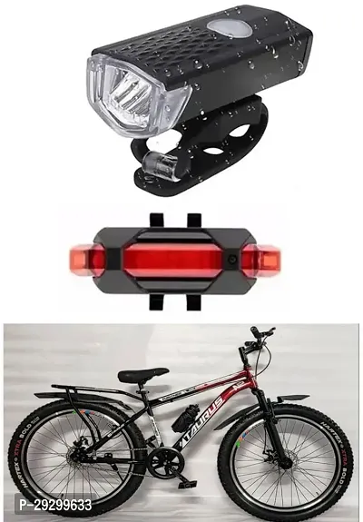 New Cycle Horn with USB Rechargeable Cycle Red Tail Light For Panther IBC 26T Cycle