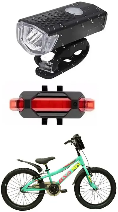 New Cycle Horn with USB Rechargeable Cycle Red Tail Light For Wildcat Cycle