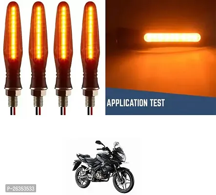 E-Shoppe High Quality Bike Yellow Indicator Light For Bajaj Pulsar AS 150-thumb0