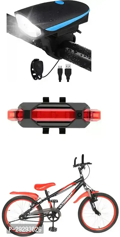 Cycle USB Rechargeable Front Cycle Light Back Tail Light