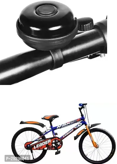 Durable Quality Ultra-Loud Cycle Trending Cycle Bell Black For Leader Racer 20T-thumb0