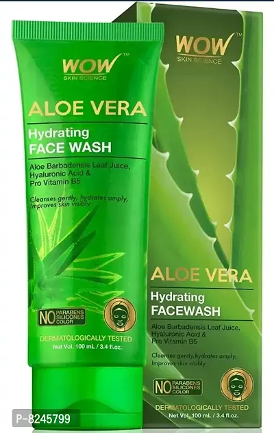 NNC WOW Skin Science Hydrating Aloe Vera Face wash For All skin Type - With Hyalur-thumb0