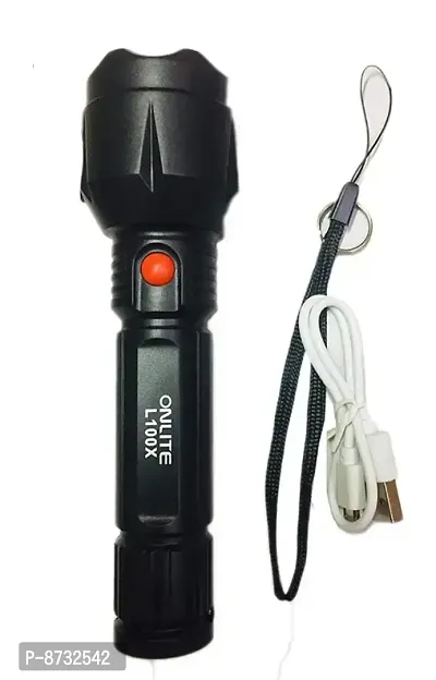 100X 20W Rechargeable LED Torch Flash Lights