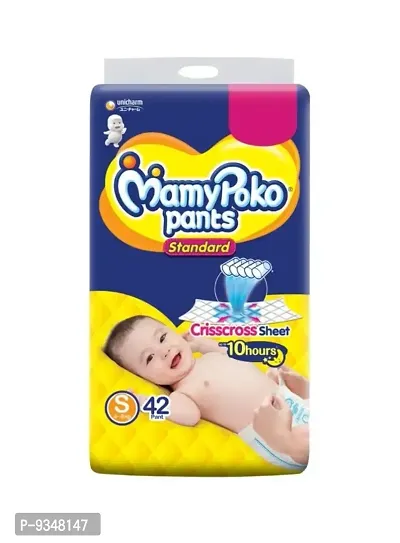 MamyPoko Pants Standard Baby Diapers, Small (4 - 8 kg) 42 Pieces-thumb4