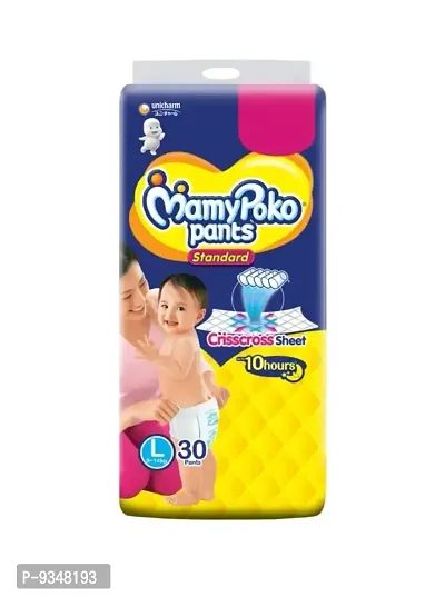 NN MamyPoko Pants Standard Baby Diapers, Large (9 - 14 kg) 30 Pieces-thumb4