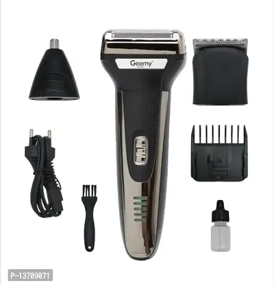 NNC GEEMY GM-598  3 IN 1 HAIR TRIMMER HAIR CLIPPER HAIR SHAVER NOSE TRIMMER-thumb2