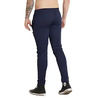 Classic Cotton Spandex Solid Track Pant for Men-thumb3