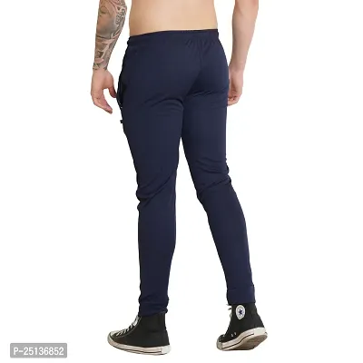 Classic Cotton Spandex Solid Track Pant for Men-thumb4