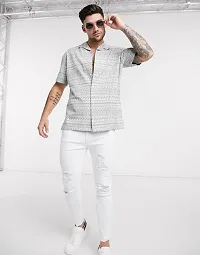 Prag Men Regular Fit Printed Casual Shirt-thumb3