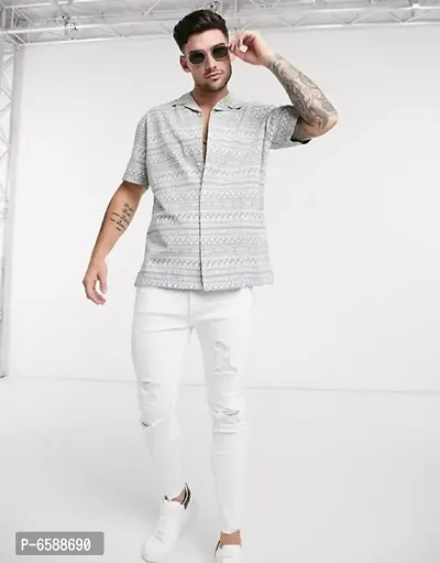 Prag Men Regular Fit Printed Casual Shirt-thumb4