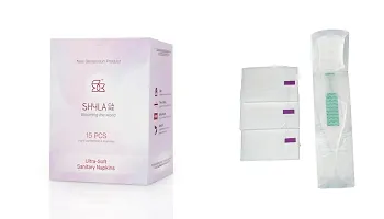 Shyla Care Anti Bacteria Anti rash Sanitary Pads Box of 15 Pads) XXXL size 3 box of 15 pads 45 pads in total-thumb4