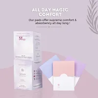 Shyla Care Magic Ultra-soft | Rash free | Leak proof |ALL XL : 30 Sanitary pads for women - with disposal cover | Medium Flow | Zero Toxin napkins (XL Magic)-thumb1