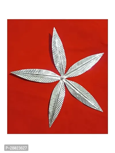 Beautiful Sliver Brass Mango Leaves For Puja-thumb0