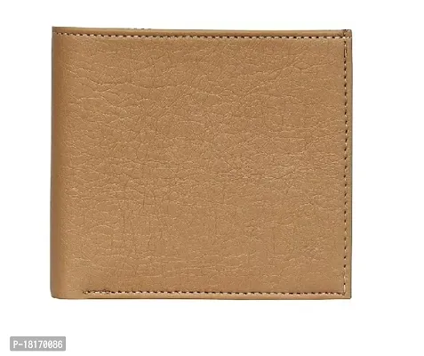 Designer Beige Artificial Leather Solid Passport Holder For Men-thumb0