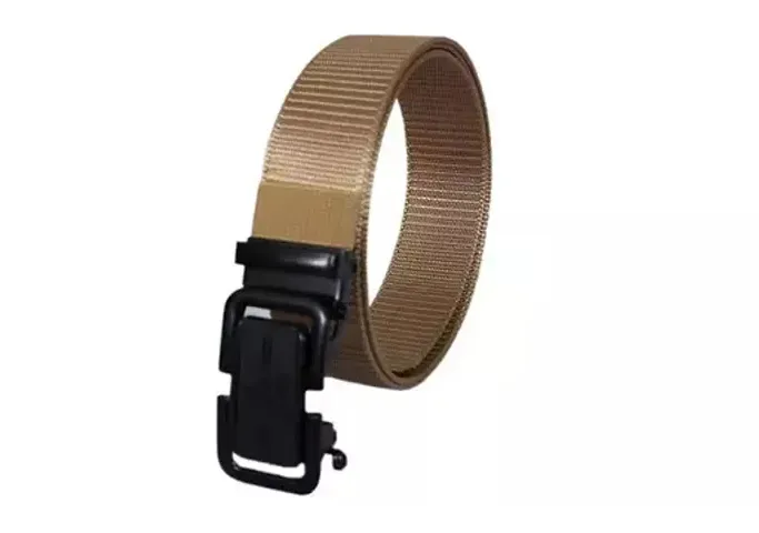 Elegant Canvas Solid Belts For Men