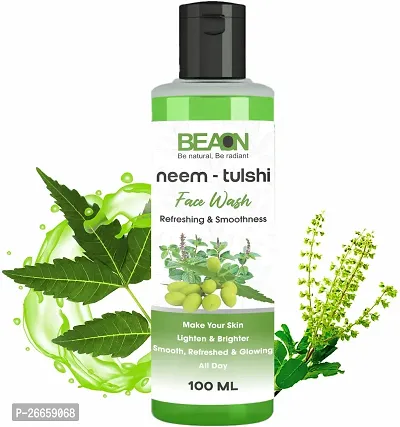 Pure 100Ml Neem Tulsi Facewash For Men And Women