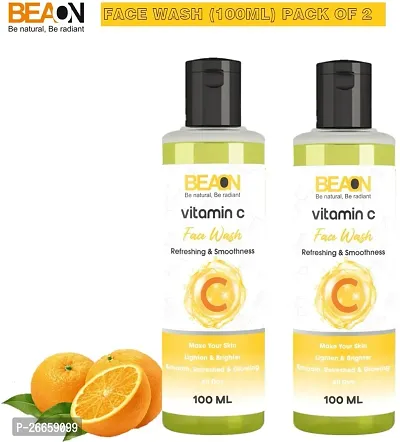 Pure Vitamin C Facewash Pack Of 2 -100Ml For Men And Women