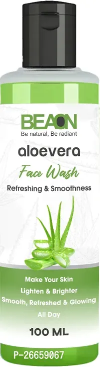 Pure 100Ml Alovera Facewash For Men And Women
