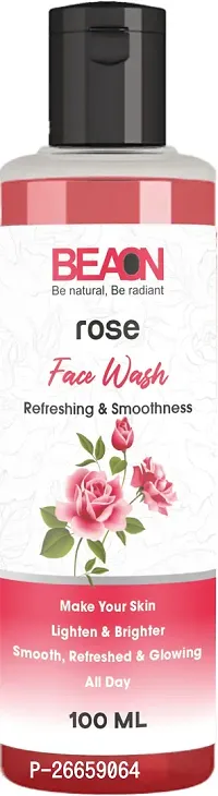 Pure 100Ml Rose Facewash For Men And Women-thumb0