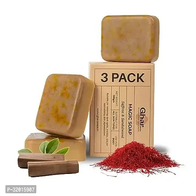 Natural Skin Care Soap 100 gm Pack of 3